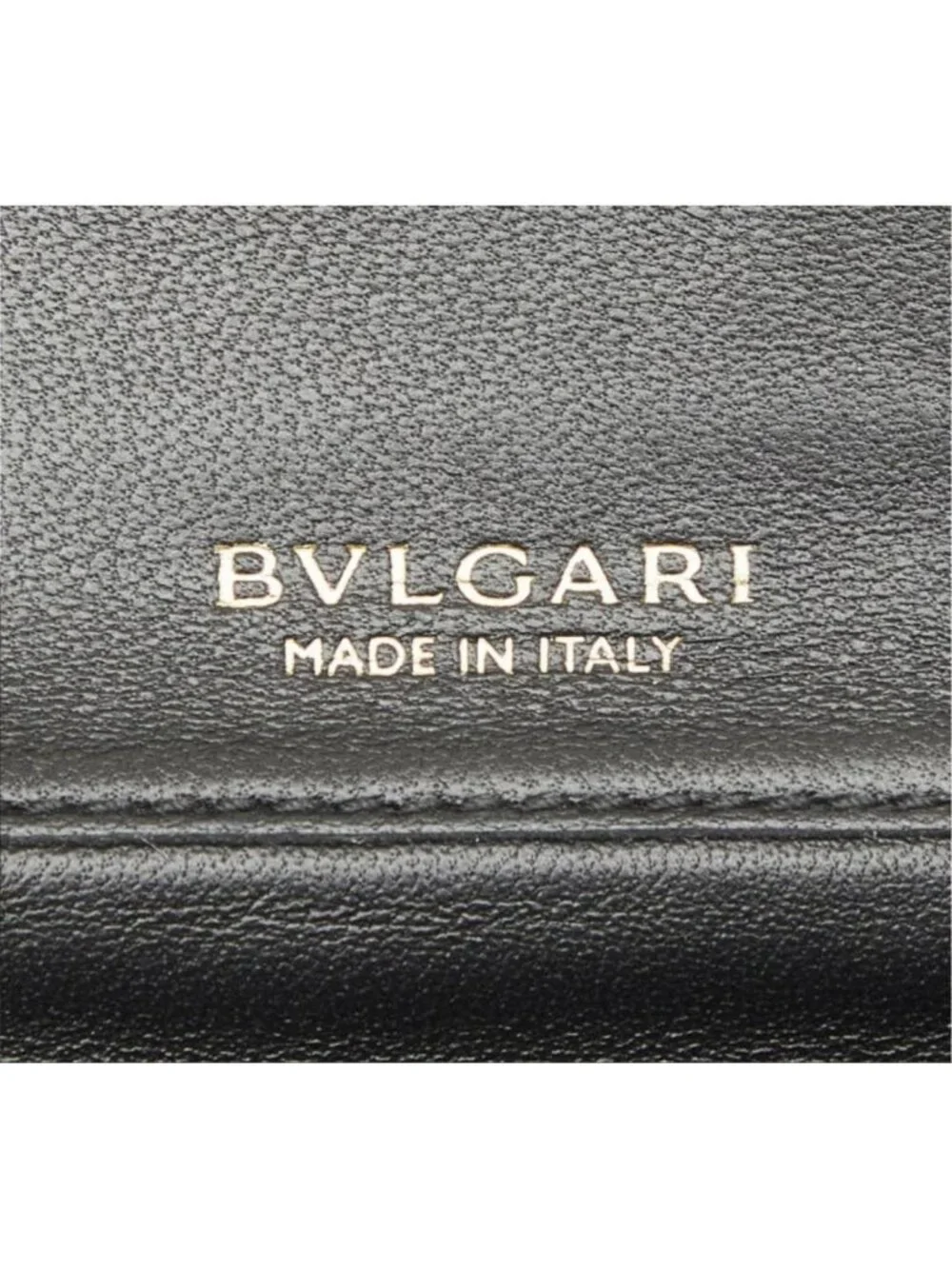 Bvlgari Wallet Black